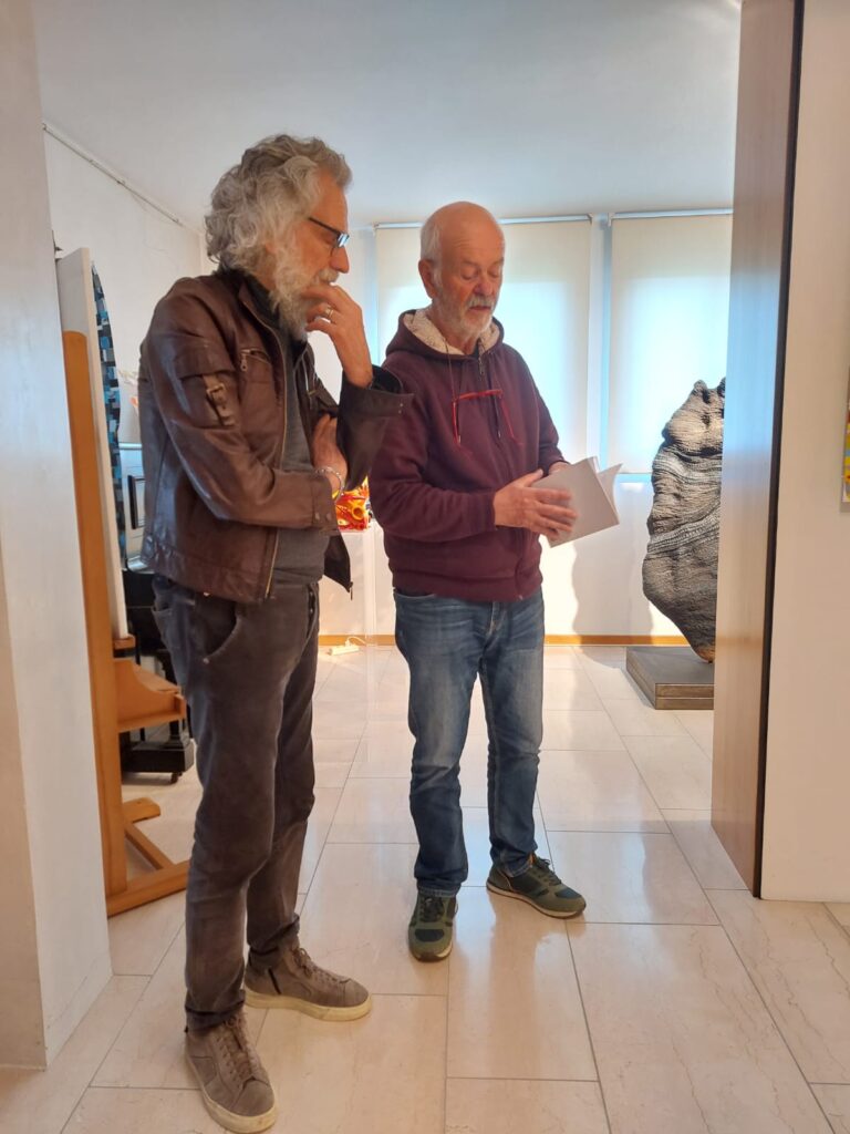 2026 Ivano Costenaro E Bruny Sartori   Visita Allo Studio 1